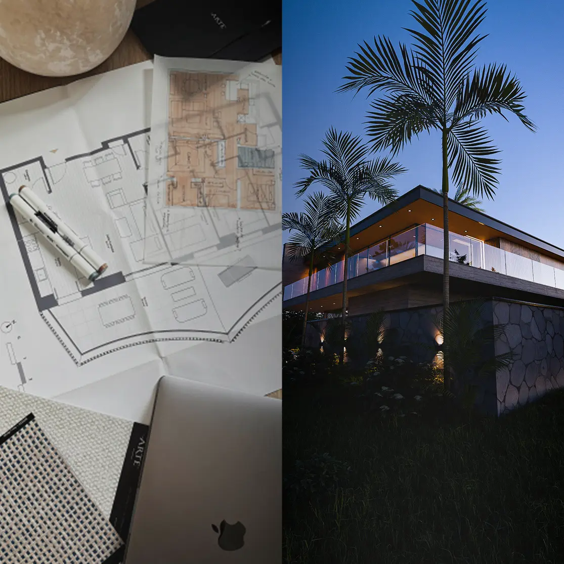 Passo 3 — Suba de nível com renders 3D fotorrealistas D3 Design